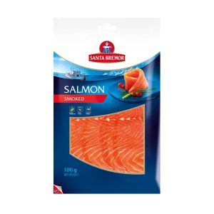 Soft Smoked Salmon Fillet Slices - Santa Bremor